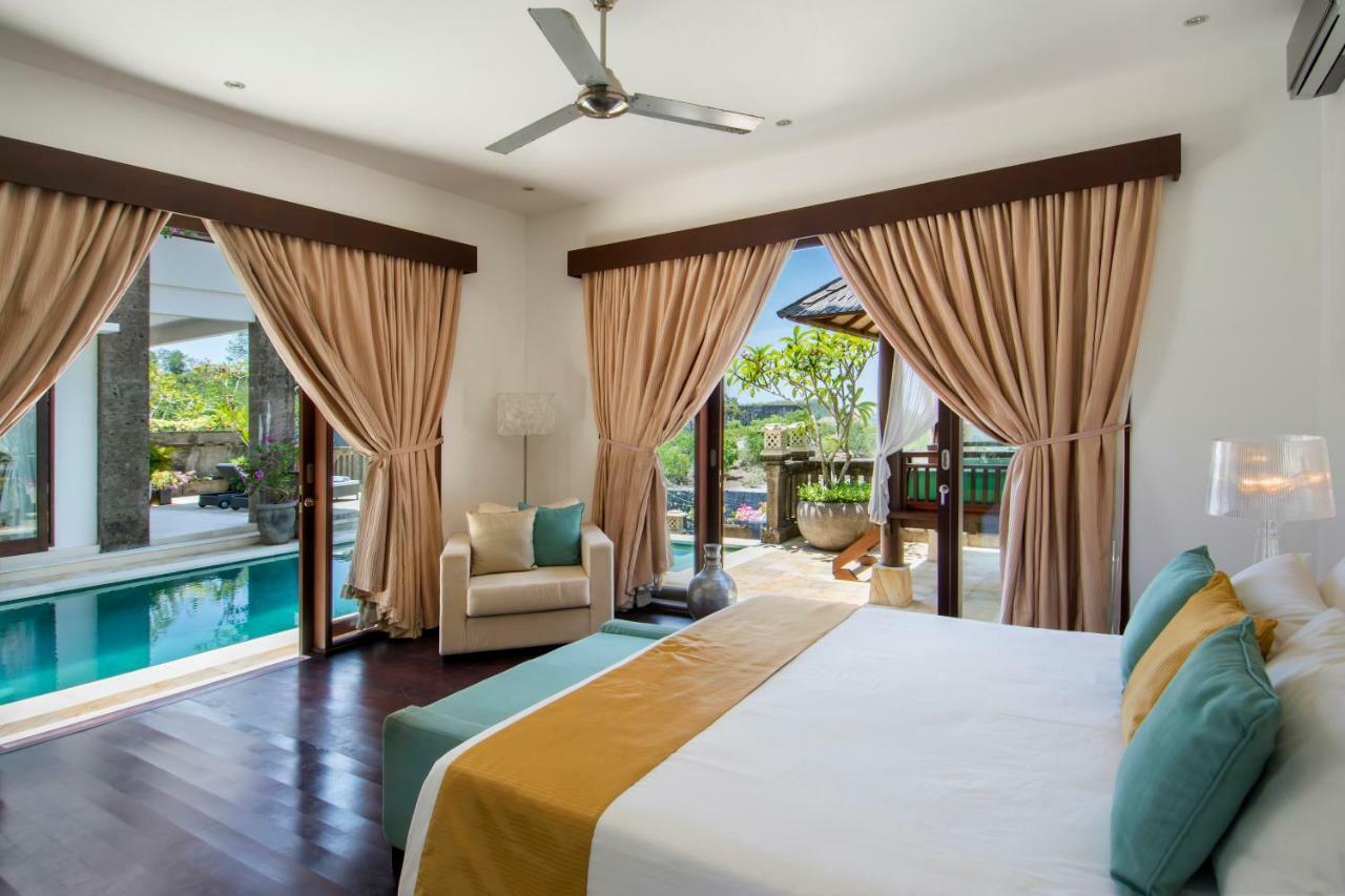 Villa Amanie - Private Villa With Infinity Pool, Stunning Views And Cook Jimbaran Exterior foto